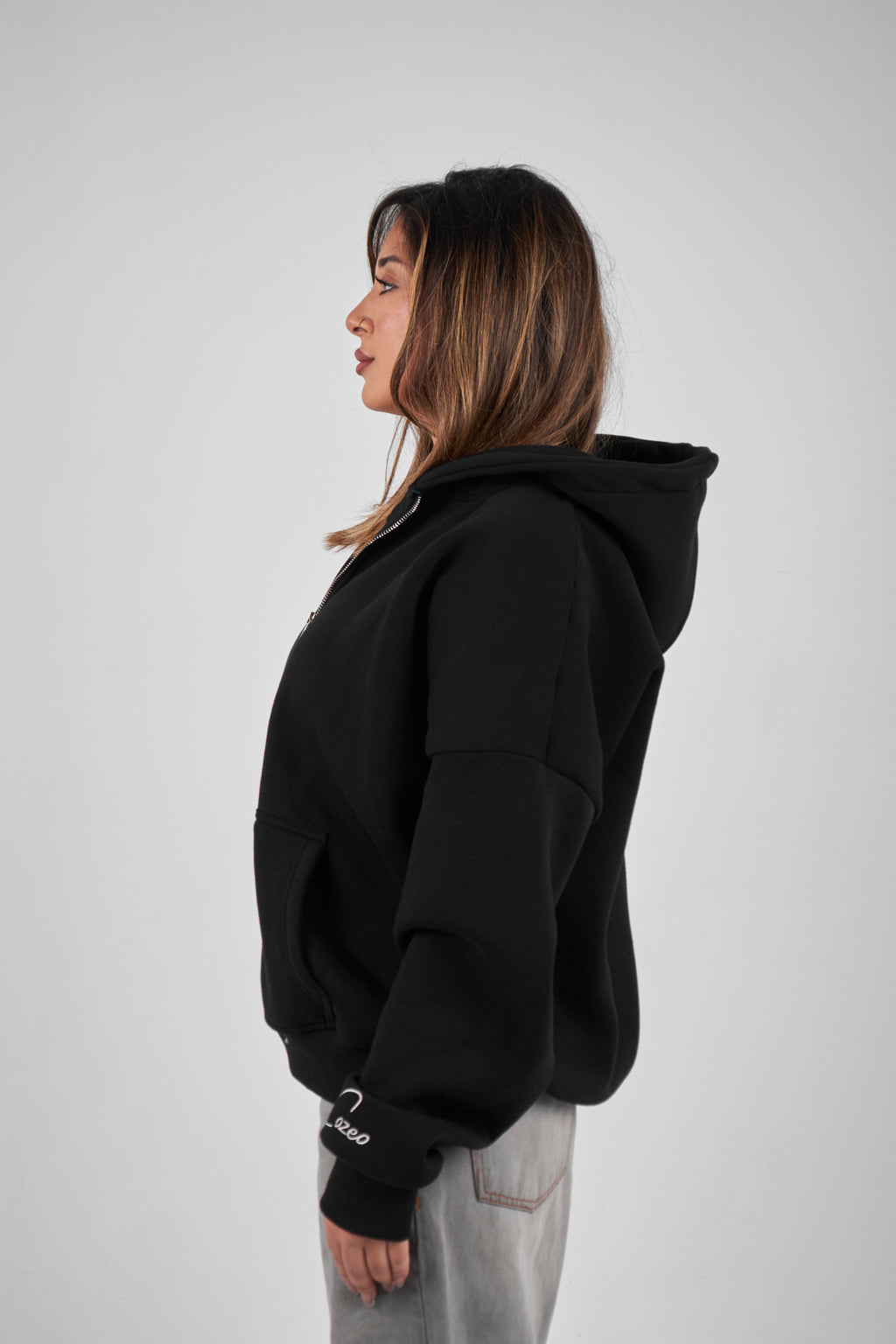 COZEO ZIP-UP – BLACK