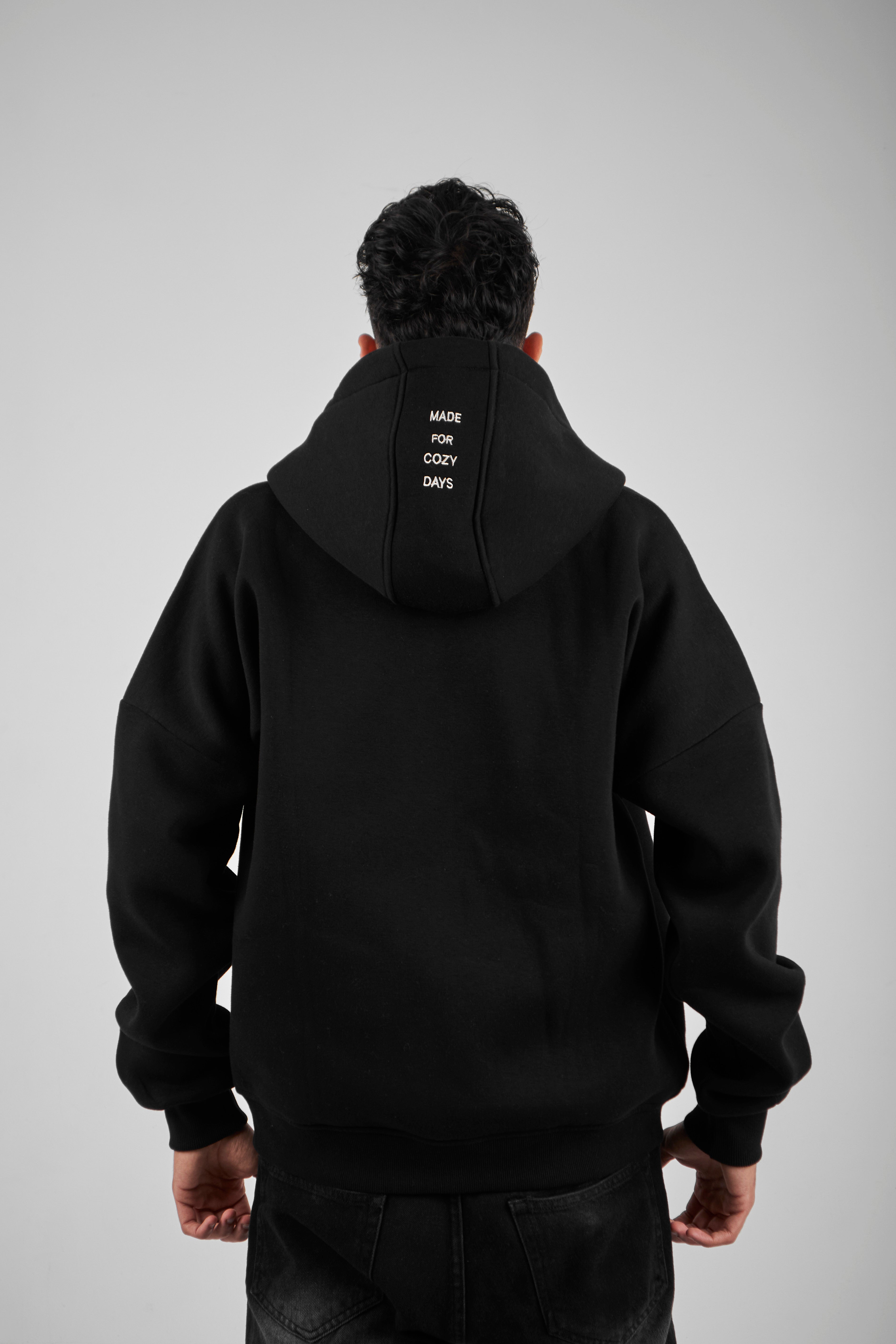 COZEO ZIP-UP – BLACK
