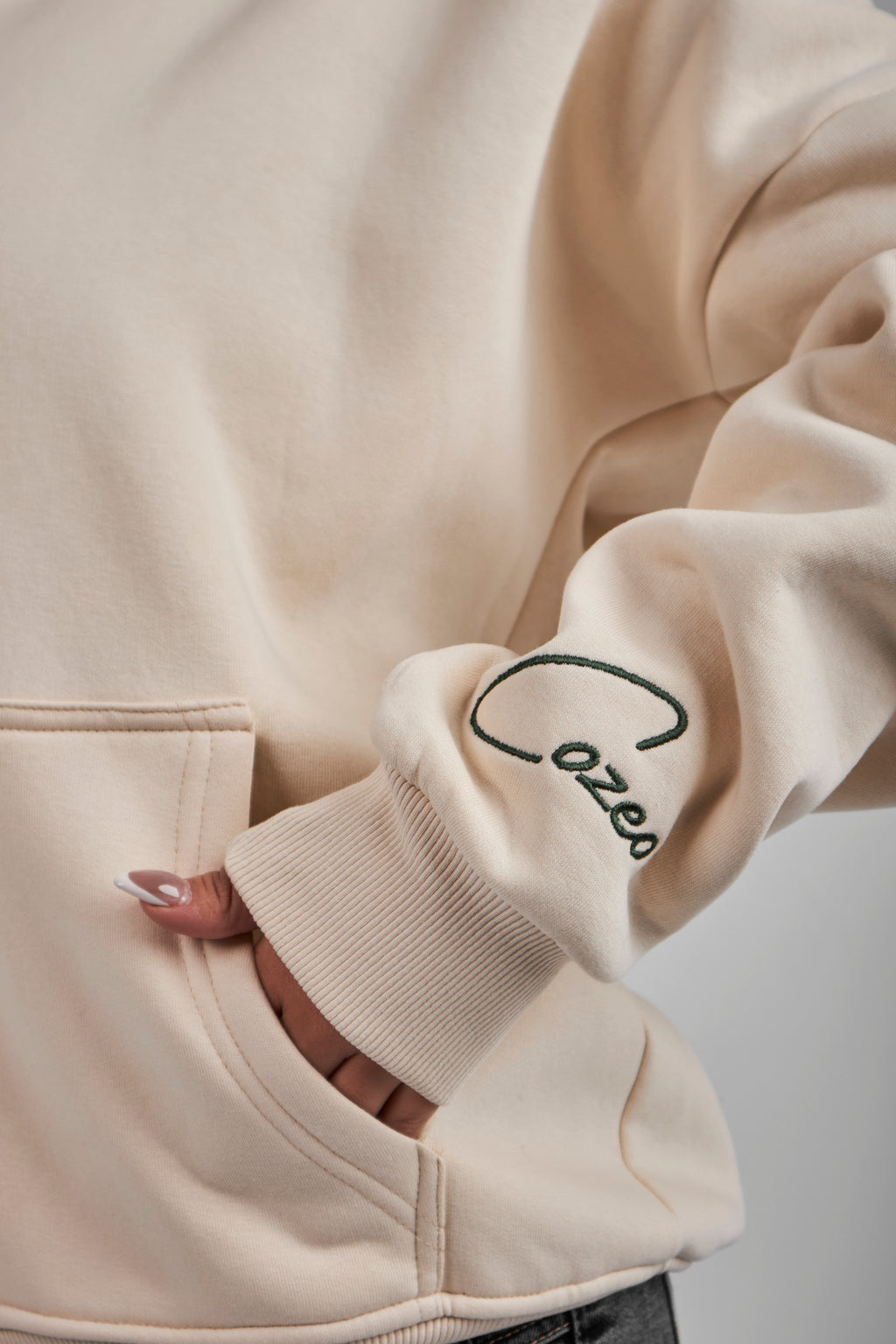 COZEO ZIP-UP – CREAMY