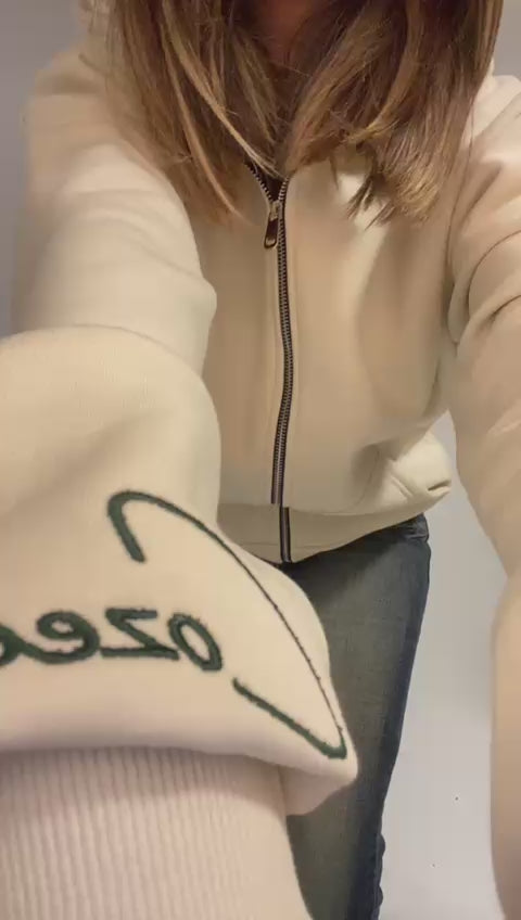 COZEO ZIP-UP – CREAMY